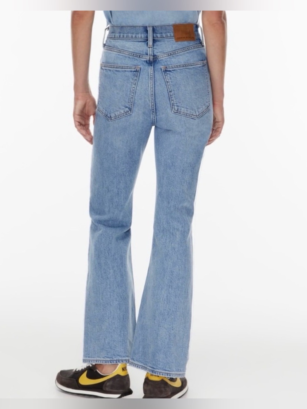 Denim Forum Twiggy High Rise Flare Jean 28 x 28 - Picture 2 of 13
